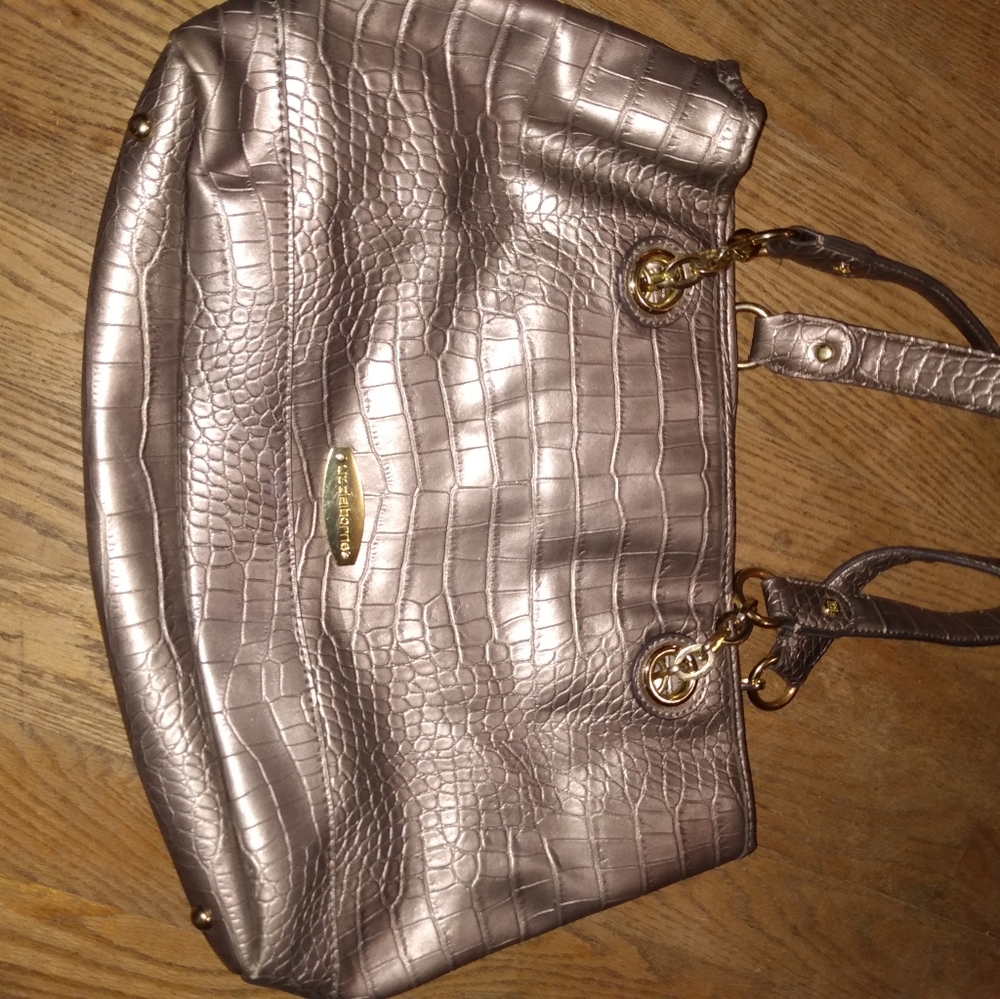 Liz Claiborne silver large like new